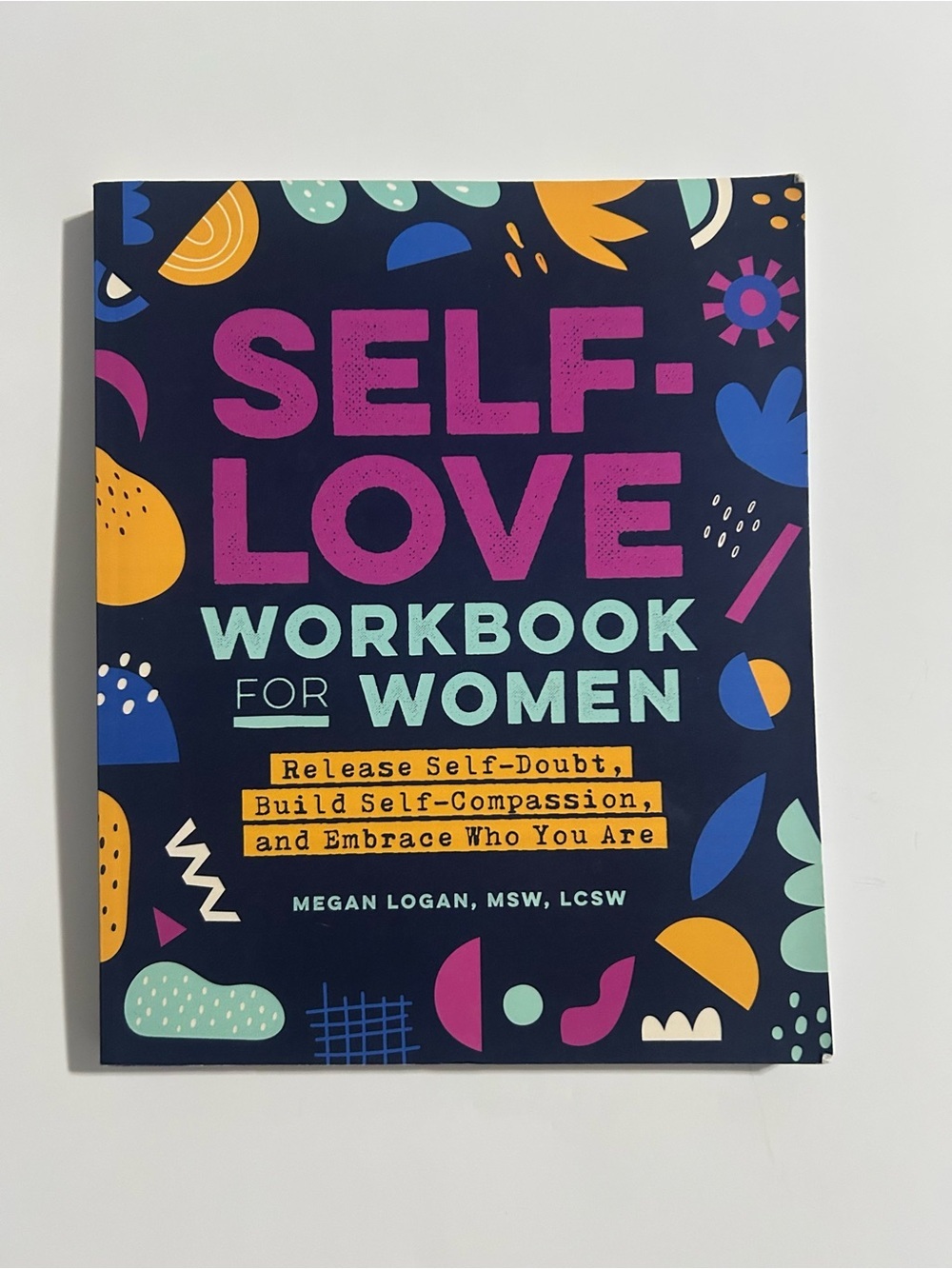 Self-Love Workbook for Women Navy Pink Teal